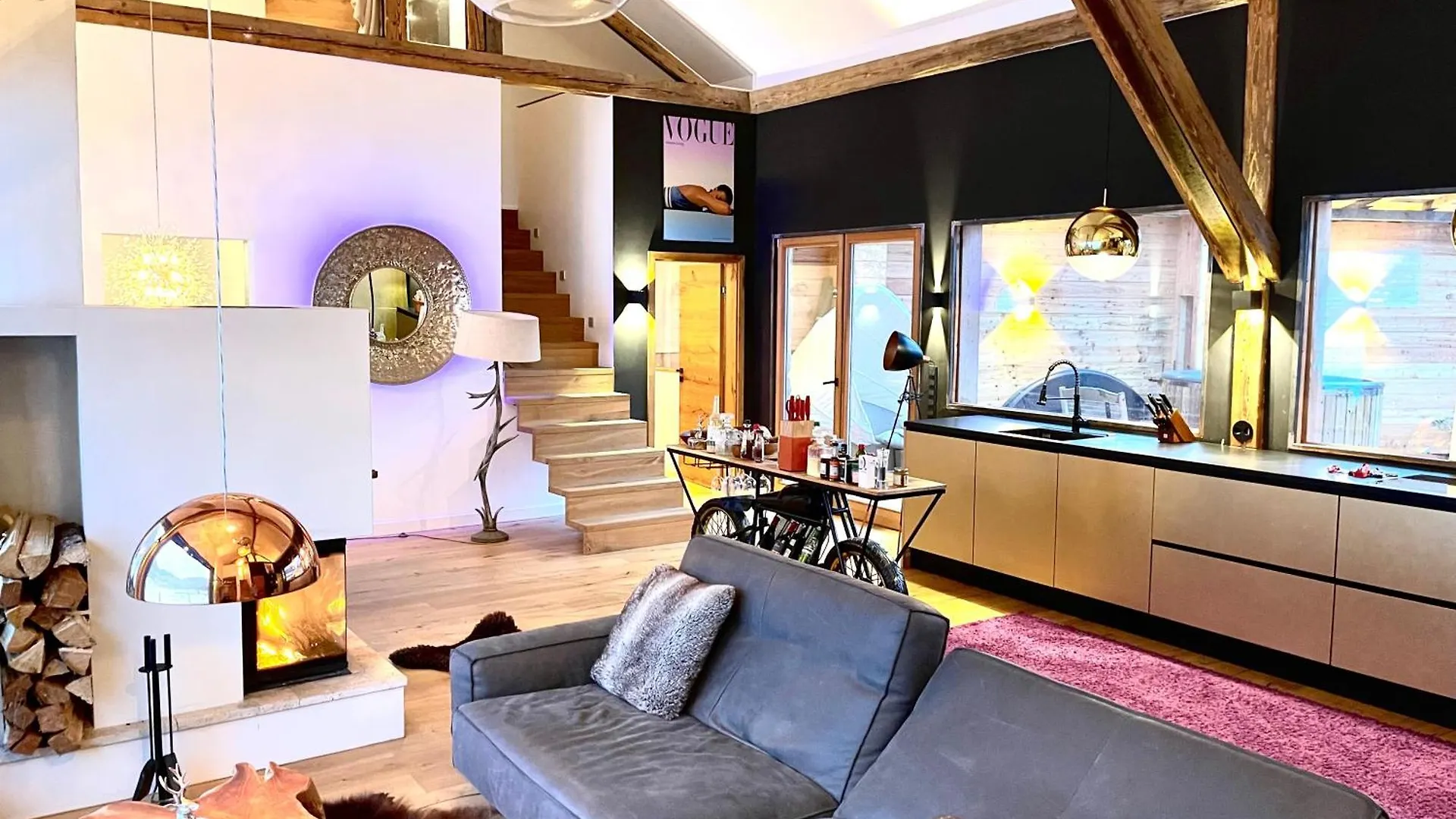 Stylische Alpenlounge Mit Pool, Blockhaus-Sauna Und Jacuzzi Fuer Bis Zu 12 Personen Bayrischzell Germany